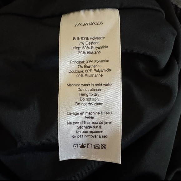 Veronica Beard Black One Piece Swimsuit, S - Picture 7 of 8